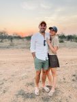 African safari - Honeymoon couple